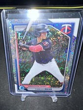 2024 Bowman Chrome Speckle Carlos Silva /299 Minnesota Twins #CPA-CSI Auto