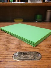 Fly Tying Foam 2mm LIME GREEN 8.5"X5.5" 6PK.