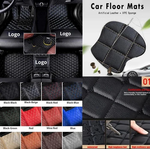 For Lexus ES Series Car Floor Mats Carpets All Weather Floor Liners Waterproof - Bild 20 von 36