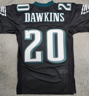 Mitchell & Ness Brian Dawkins Philadelphia Eagles Black Authentic NFL Jersey 36