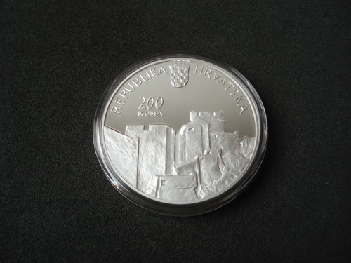 Croatia, 200 Kuna, 2018, Dubrovnik, proof silver, ounce - Picture 2 of 4