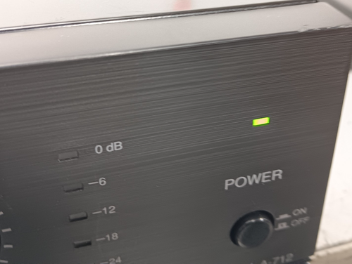 TOA A-712 120 Watt Mixer Amplifier 120 rms - Picture 6 of 7