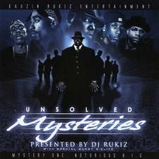 DJ RUKIZ - UNSOLVED MYSTERIES BIGGIE MYSTERY - RAP HIP HOP NYC MIXTAPE MIX CD