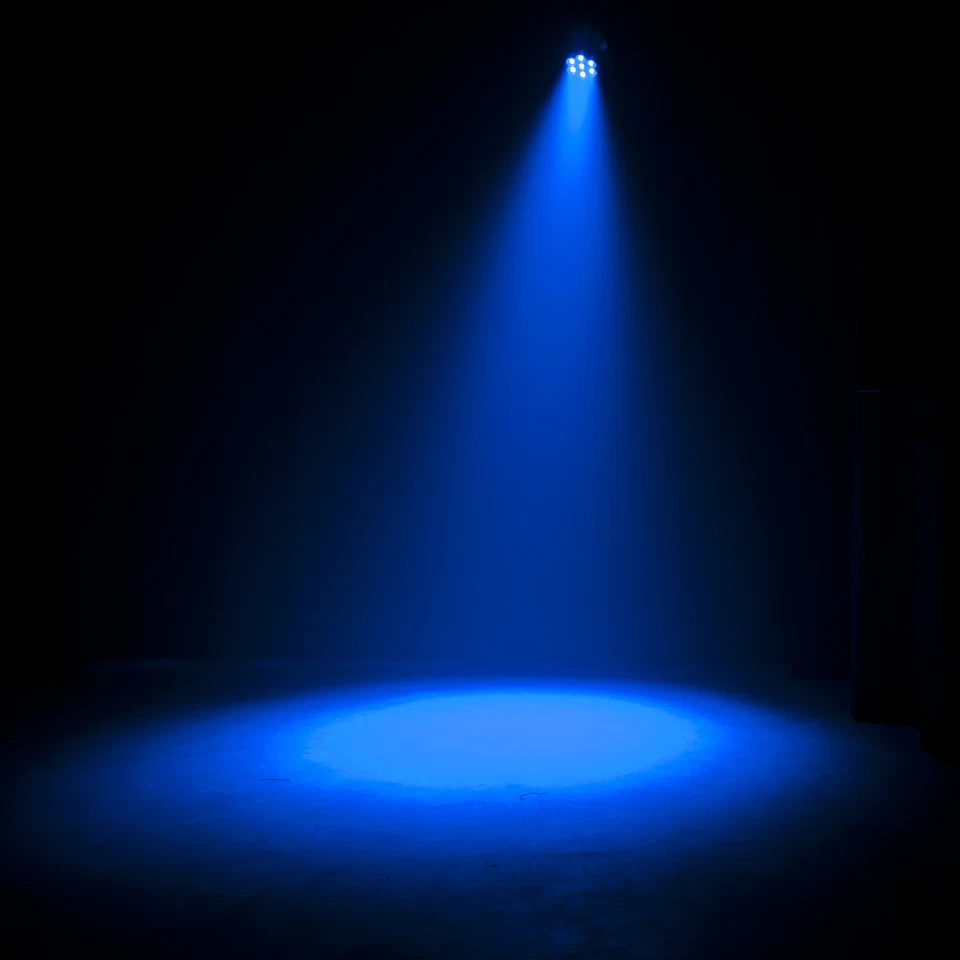 American DJ ADJ VIZI HEX WASH 7 RGBWA+UV LED Inalámbrico DMX Cabezal Móvil Luz de Lavado Foto 3 de 4