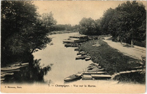 Carte Postale Ancienne - Champigny, Rue De L'Union - Années 1900 - France