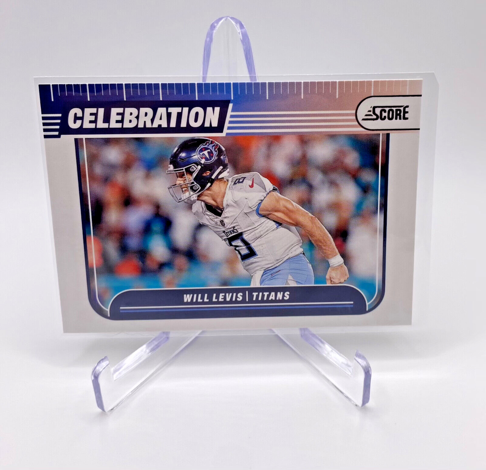 2024 Panini Score Football Will Levis #C-WLS Celebration Insert Tennessee Titans