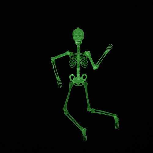 Luminous Skeleton Body Horror Halloween House Tricky Props Scary Outdoor Decor - Picture 6 of 17