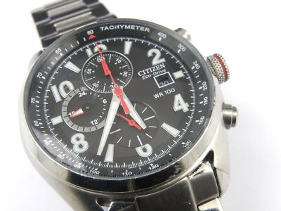 Herrenuhr Citizen Eco-Drive B612-S126512 Tachymeter - 100m