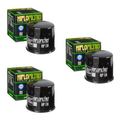 4 x Hiflo Filtro HF138 Premium Oil Filter fit Suzuki GSX-R1300 R