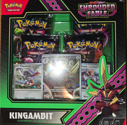 Pokémon TCG Shrouded Fable Kingambit Illustration Collection Box
