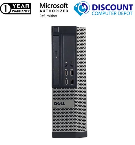 Cheap Dell Desktop Computer Core i3 3.40GHz 8GB RAM 500GB HD Windows 10 Home PC - Picture 2 of 6