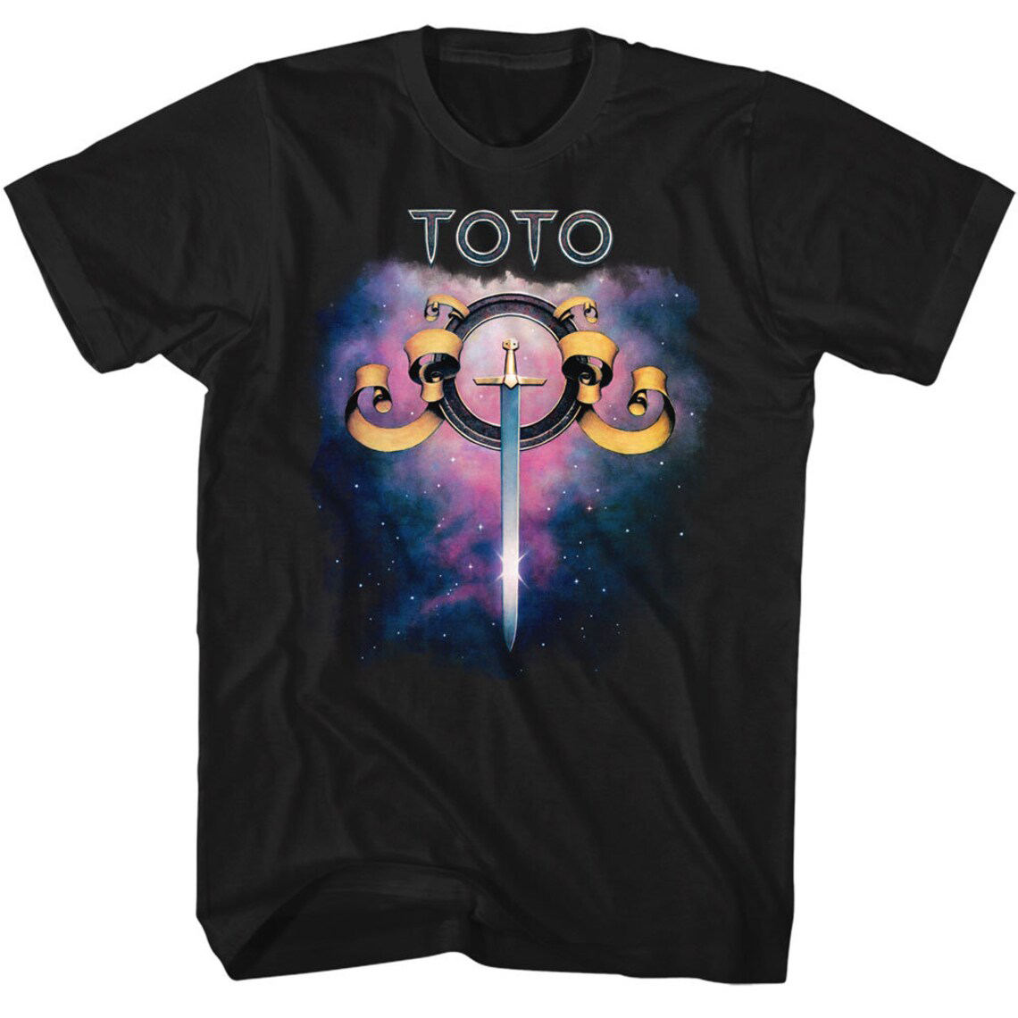 Toto band Album Rock Music Concert Black Unisex T-Shirt All Size