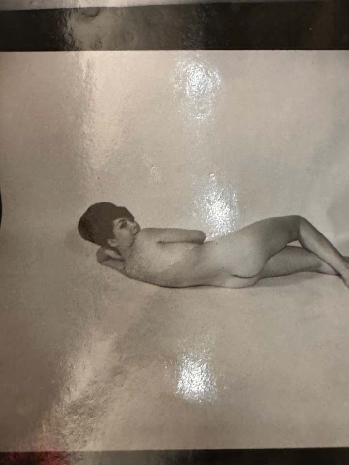 Ellyn Kane Full Figure Nude Model 1960s Contact Sheet Peter Basch