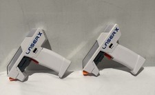 Laser X Laser Tag Blasters Set of 2 Electronic Infrared Toy Guns Tested Working