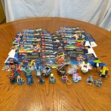 Lego Dimensiones Lote, Minifiguras Y Vehículos y Otras Piezas 9 Packs Completos