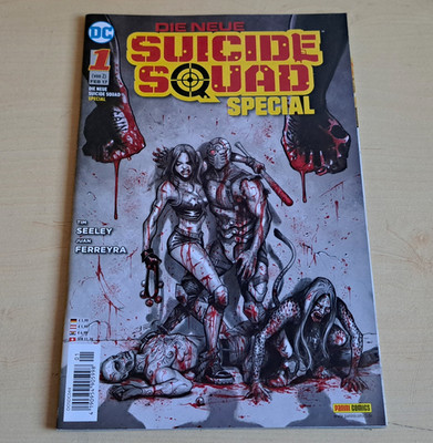Panini Die neue Suicide Squad Special Nr. 1 Einzelausgabe Deutsch 2017 Seeley