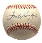 Sandy Koufax Signed Rawlings ONL Baseball Dodgers Autograph JSA FULL LETTER