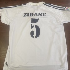 Real Madrid Men Zinedine Zidane International Club Soccer Fan