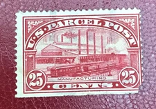 JHStamps: 1913 US Scott Q9 used Parcel Post Cv$8.00 E6634