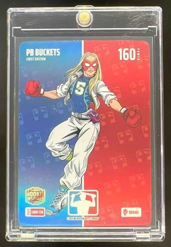 2026 Bo Jackson Battle Arena PB Buckets Logo Brawl Battlefoil 160 Power #LOGO726
