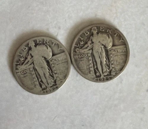 1925/2926 Standing Liberty Quarter - 90 percent Silver