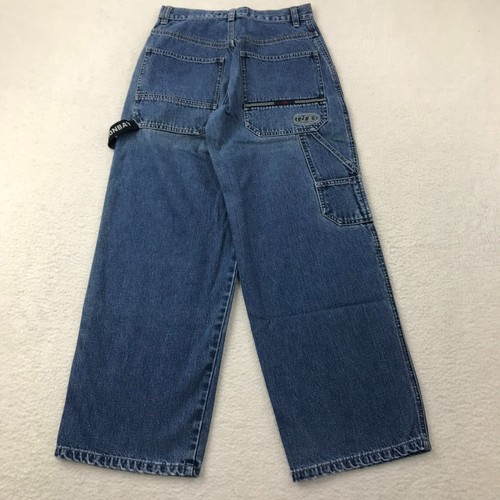 Vintage Unionbay Jeans Carpenter Boys 12 Blue Denim Y2K Skate Baggy Loose Surf