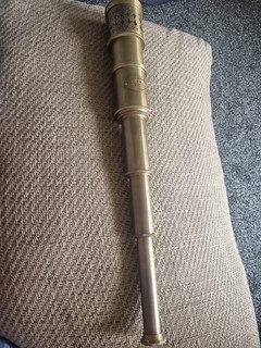 Victorian Marine Old Antique Telescope 18" Maritime Nautical Brass Spyglass