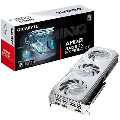 Gigabyte Radeon RX 9060 XT GAMING OC ICE 16G AMD GDDR6 128 bit WINDFORCE RGB