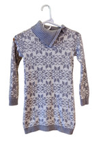 Girls Sweater Dress / Tunic &ndash; Size 6X &ndash; Isaac Mizrahi &ndash; Cute Pattern