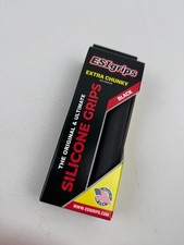 ESI Grips Extra Chunky Silicone Handlebar Grips Black