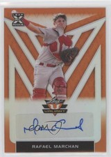 2020 Leaf Valiant Orange Prismatic 13/75 Rafael Marchan #BA-RM1 Auto 4f5