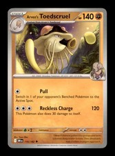 Arven's Toedscruel 110/182 Uncommon Destined Rivals Pokemon Near Mint