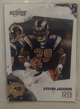 2010 Score STEVEN JACKSON #272 Football Card - Los Angeles Rams