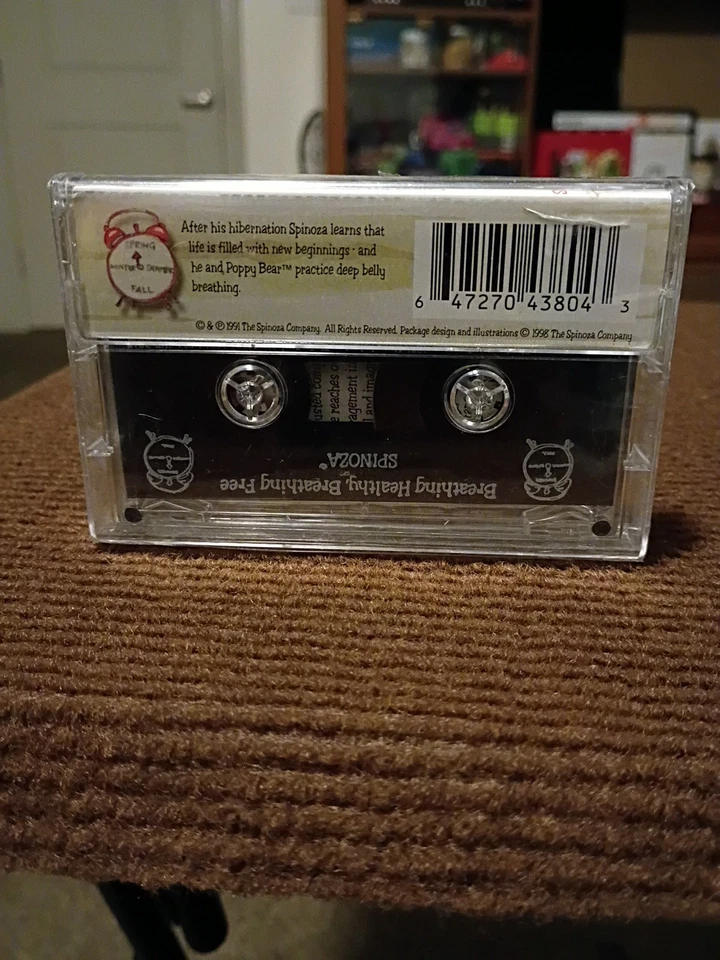 Vintage 1998 Spinoza Breathing Healthy, Breathing Free Audio Cassette Sealed NIP - Image 2 of 3