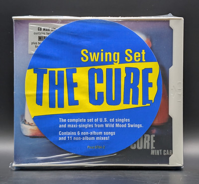 SEALED, The Cure   Swing Set Prcd 9704-2, Promo, Audio CD set, Sticker, US, 1996