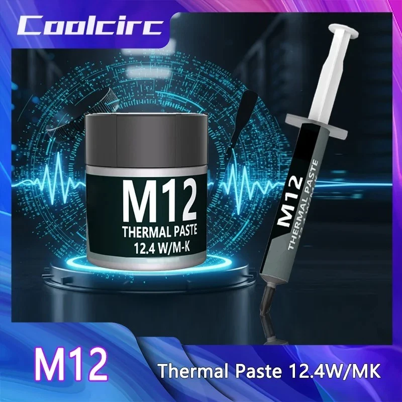 TEUCER Coolcirc Thermal  Conductive Paste 4g | High Performance | for CPU GPU