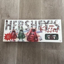 Hershey Kisses Set Of 20 String Christmas Lights Indoor Festive 1998 New In Box