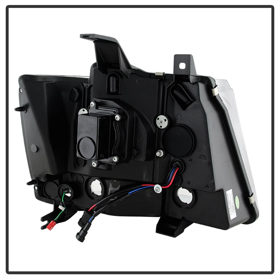 Фары прожекторные Spyder Auto 5082589 версия 2 световые полосы дневные ходовые огни дымчатые - Изображение 3 из 4