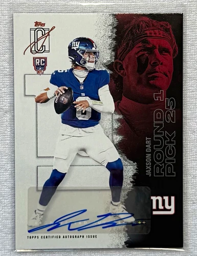 2025 Topps Signature Jaxson Dart Rookie Class Autographs (RAW)