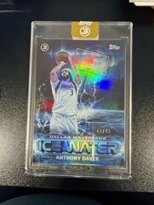 2025-26 Topps Three Anthony Davis Ice Water #46/49 Mavericks