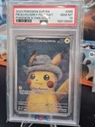 Pokémon Pikachu TCG Grey Felt Hat #085 Promo Van Gogh Pikachu PSA 10