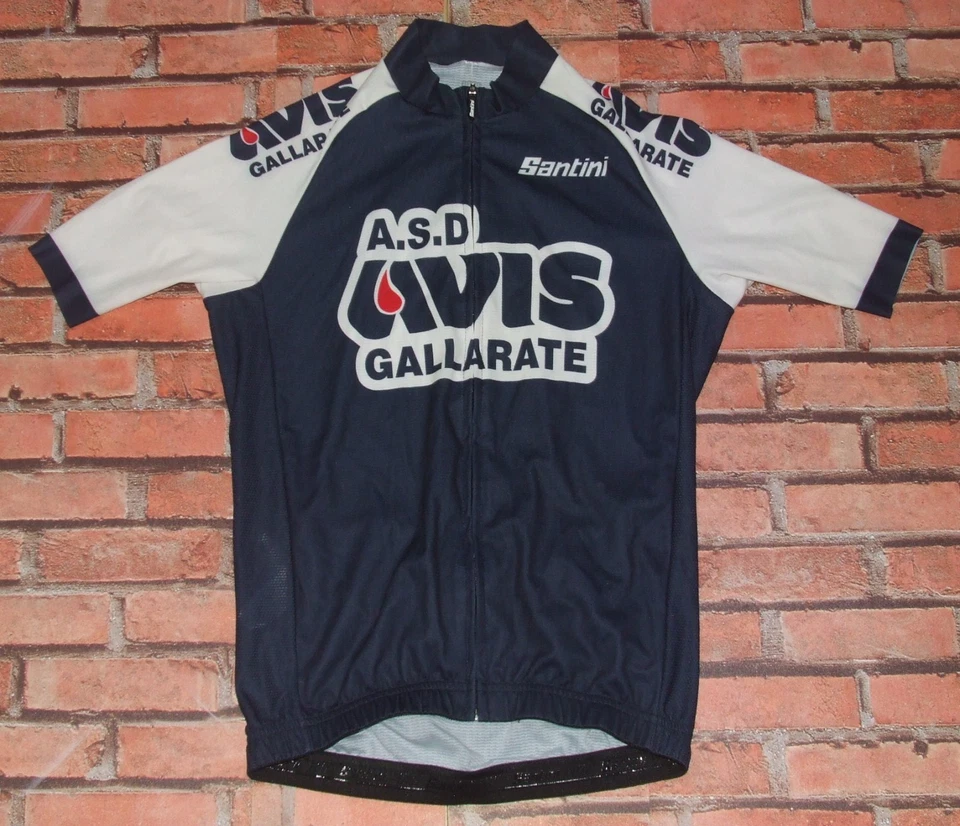 SANTINI Camiseta Maillot Ciclismo Bicicleta CYCLISM 541 Talla S - Imagen 1 de 2