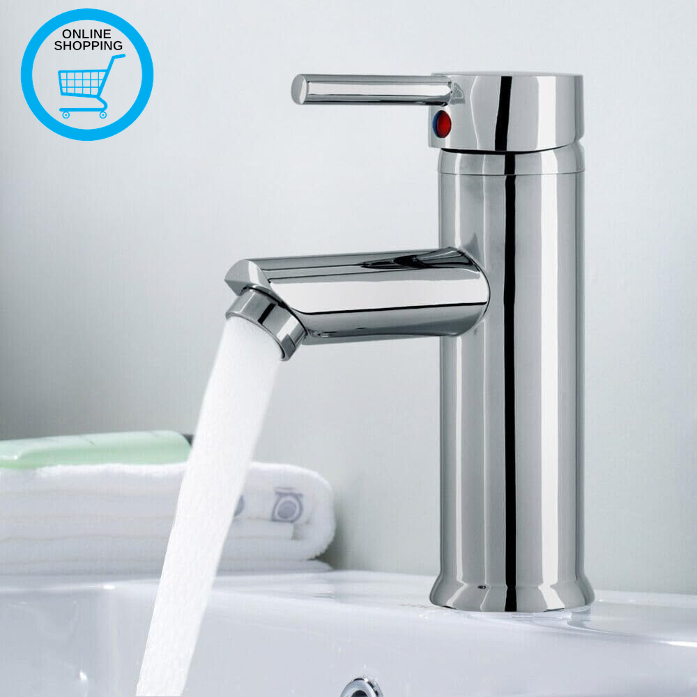 Basin Mixer Tap Modern Kitchen and Bathroom Sink Tap with Anti-Rust and Anti-Sew