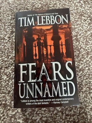 Tim Lebbon Fears Unnamed Paperback US Modern Classic Horror