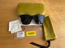 Occhiali da sole Gucci originali nuovi modello GG0034SN colore 001 taglia 54-20-140