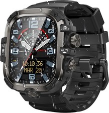 Rugged Case and Band Kit with Screen Protector for Apple Watch 45mm, Shockproof
