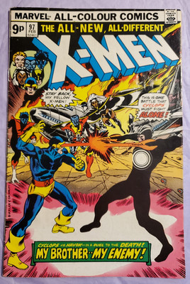 The X-Men #97 Marvel Comics 1976 in Very Good /Fine Condition