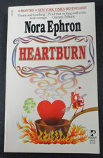 HEARTBURN by Nora Ephron Pocket Books 1st Print 1984 Paperback PB- Romance