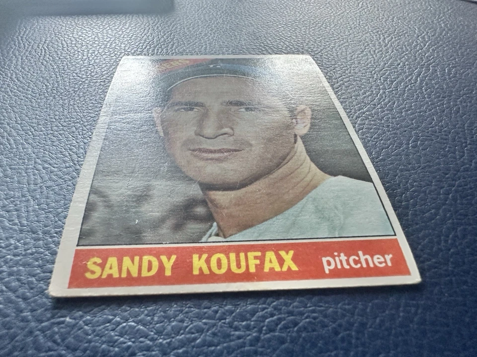 1966 Topps #100 Sandy Koufax en muy buen estado+ Foto 3 de 3