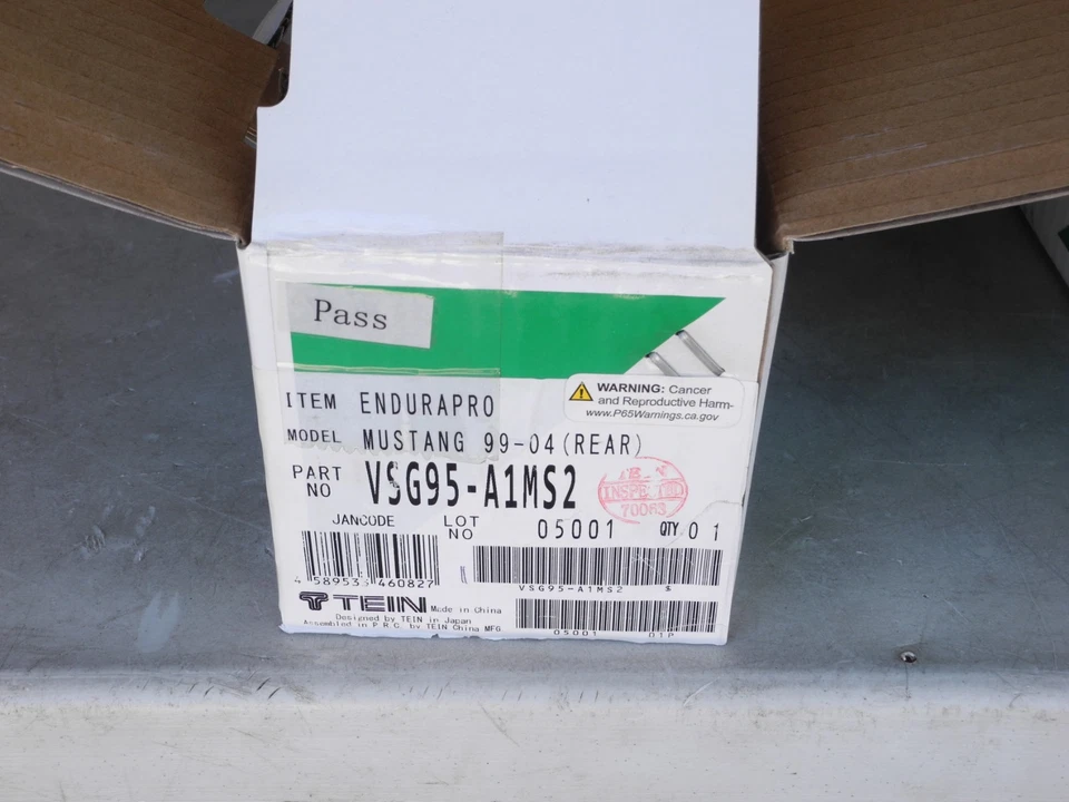 2 - Amortiguadores traseros Tein EnduraPro aptos 94-04 Ford Mustang GT V6 Cobra (no IRS) -NUEVOS Foto 4 de 4